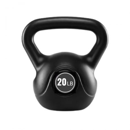 PVC Plastic Coated Kettlebell 20LBS - Click Image to Close